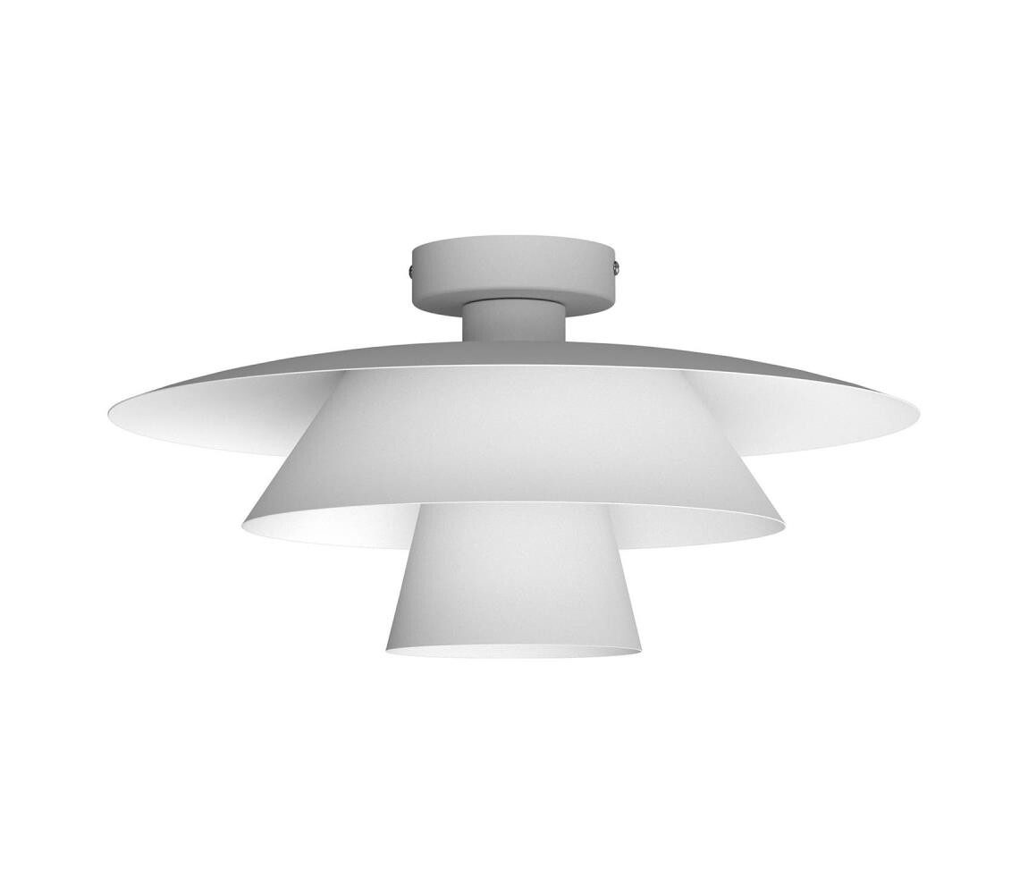 Stropní svítidlo PLATO 1xE27/15W/230V pr. 32 cm bílá 4492