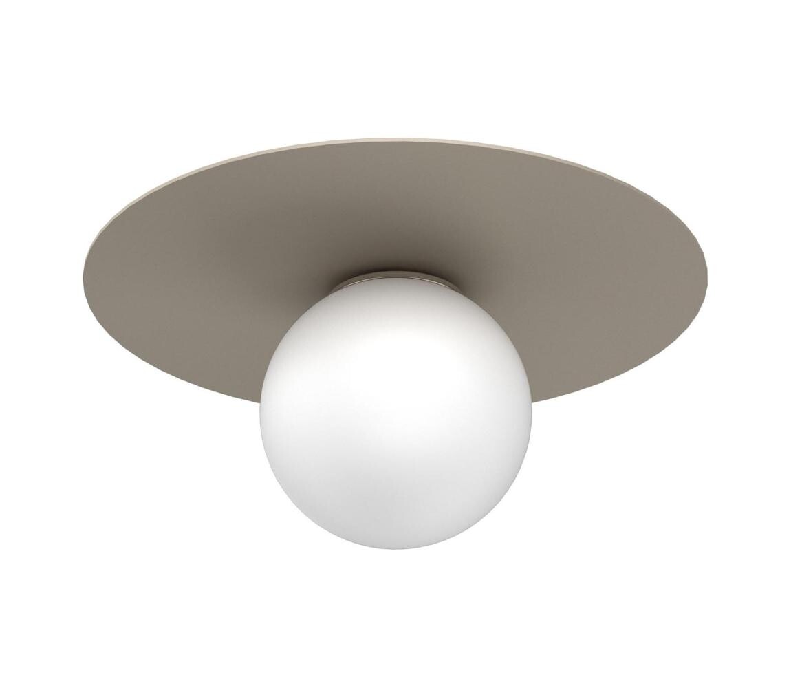 Stropní svítidlo FLAT 1xE27/15W/230V pr. 35 cm béžová 3306
