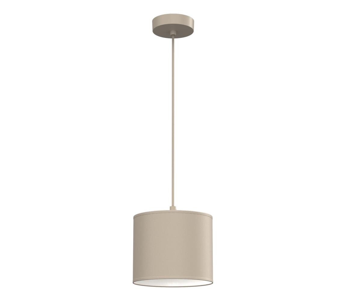 Lustr na lanku ARDEN 1xE27/15W/230V pr. 18 cm béžová 4227