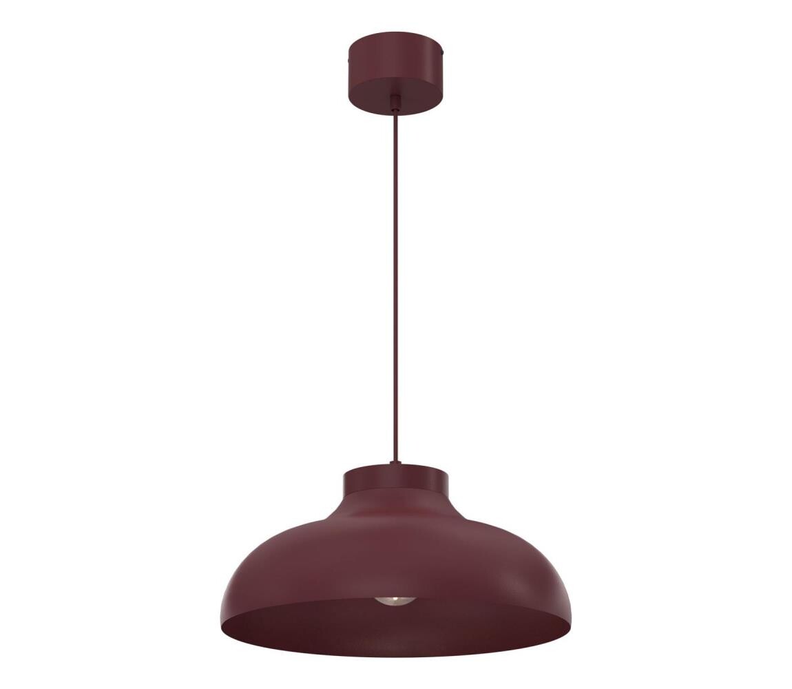 Lustr na lanku BASCA 1xE27/15W/230V burgundy 8488A