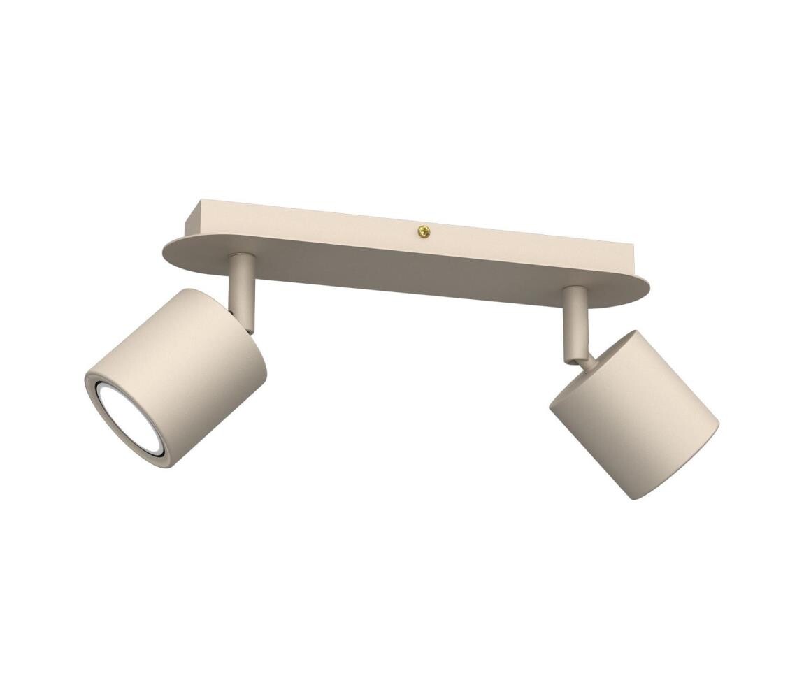 Bodové svítidlo DEMIA 2xGU10/8W/230V béžová 9254