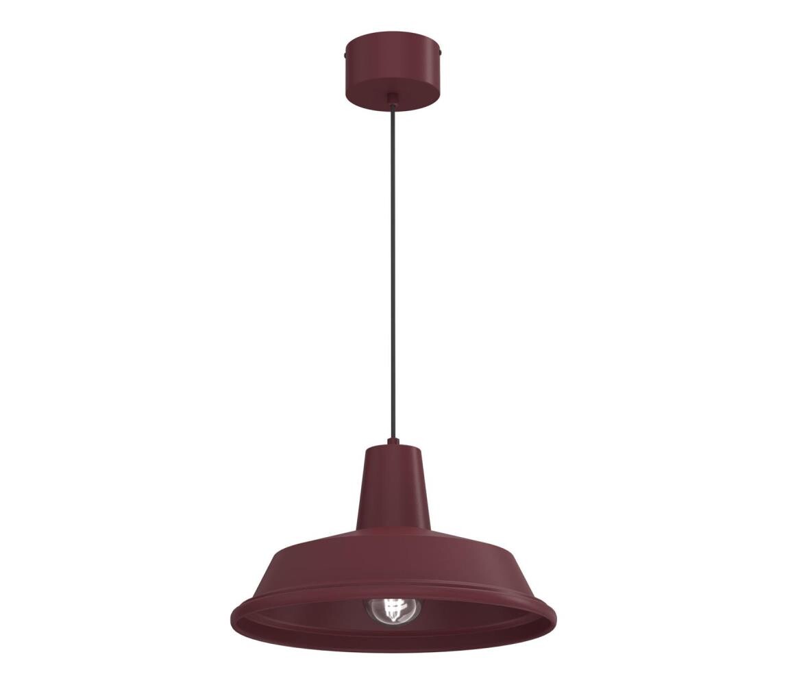 Lustr na lanku CLASS 1xE27/15W/230V burgundy 9266