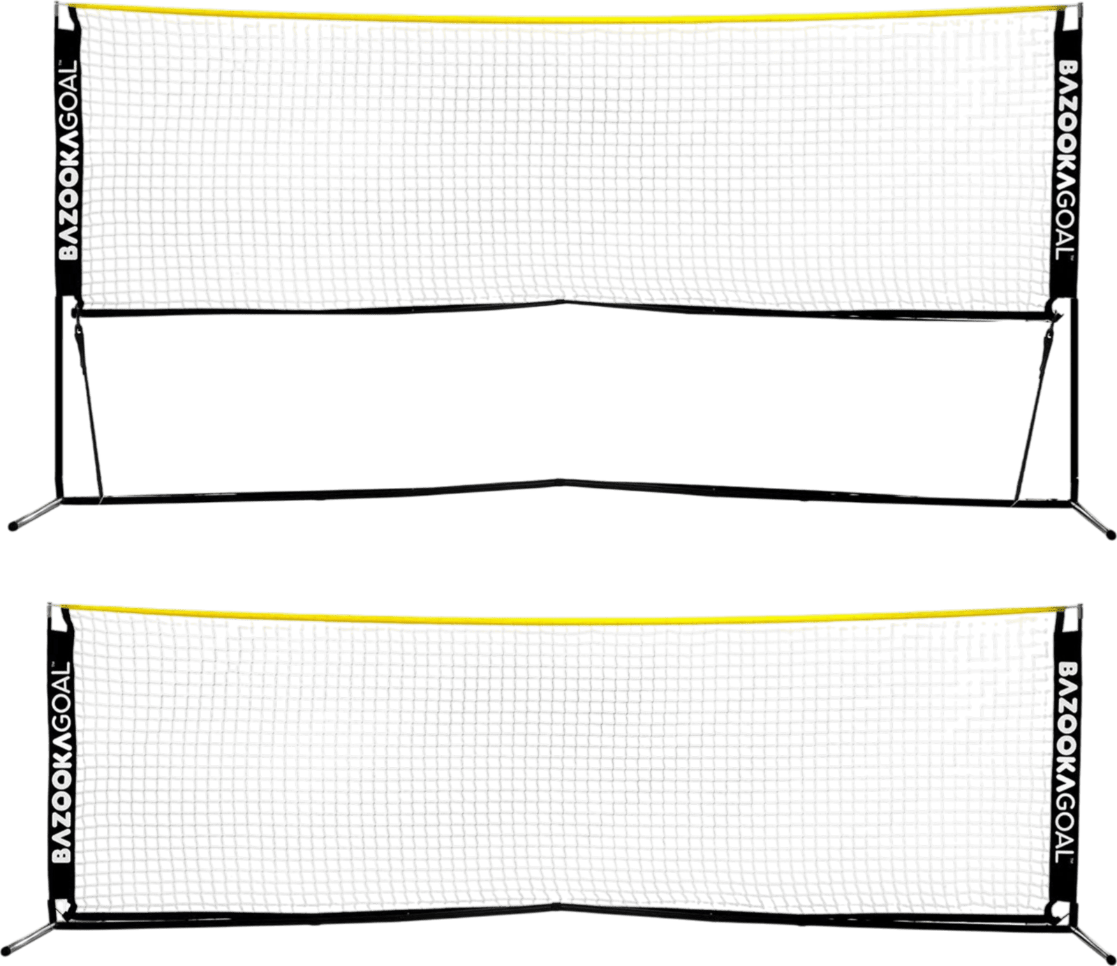 Síť BazookaGoal Football-Tennis 120x15 cm