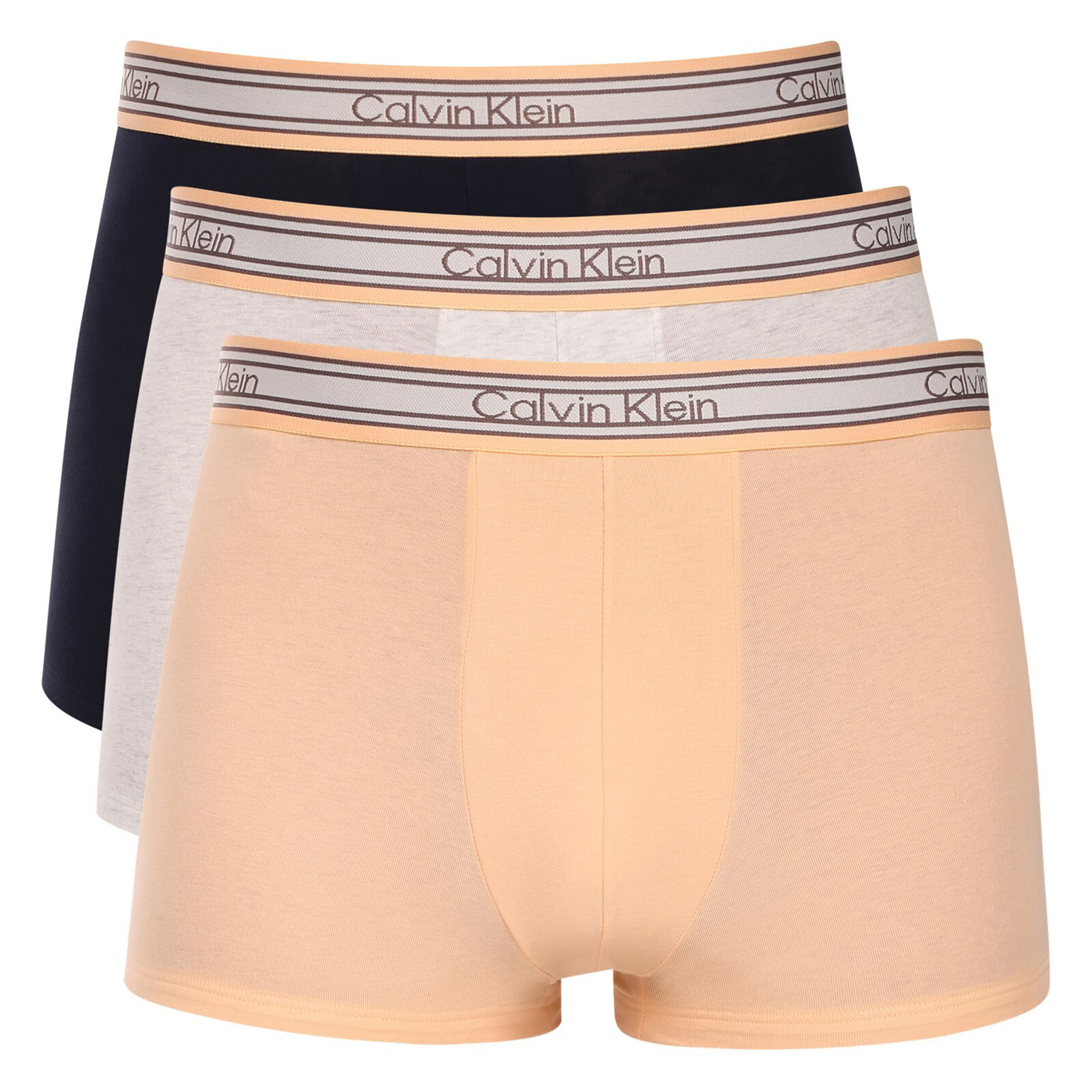 3PACK pánské boxerky Calvin Klein vícebarevné (NB4554-4T6) M, trenky / trenýrky