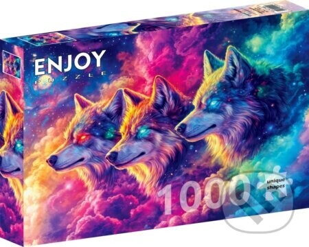 Puzzle Kosmičtí vlci (1000 dílků) - Enjoy