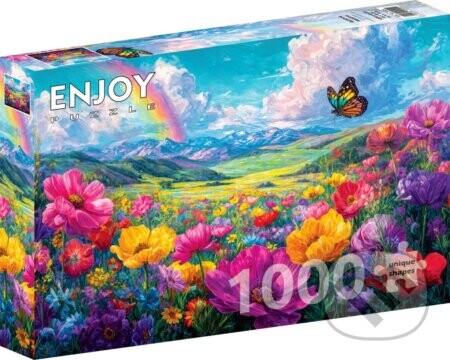 Puzzle Duhová louka (1000 dílků) - Enjoy