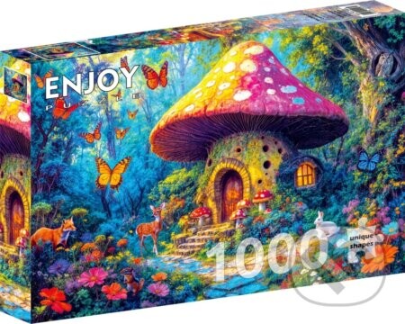 Puzzle Houbová chaloupka (1000 dílků) - Enjoy