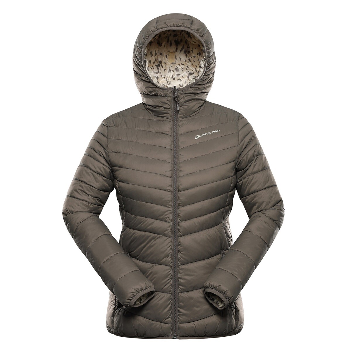 Dámská oboustranná bunda hi-therm alpine pro eroma šedá xs