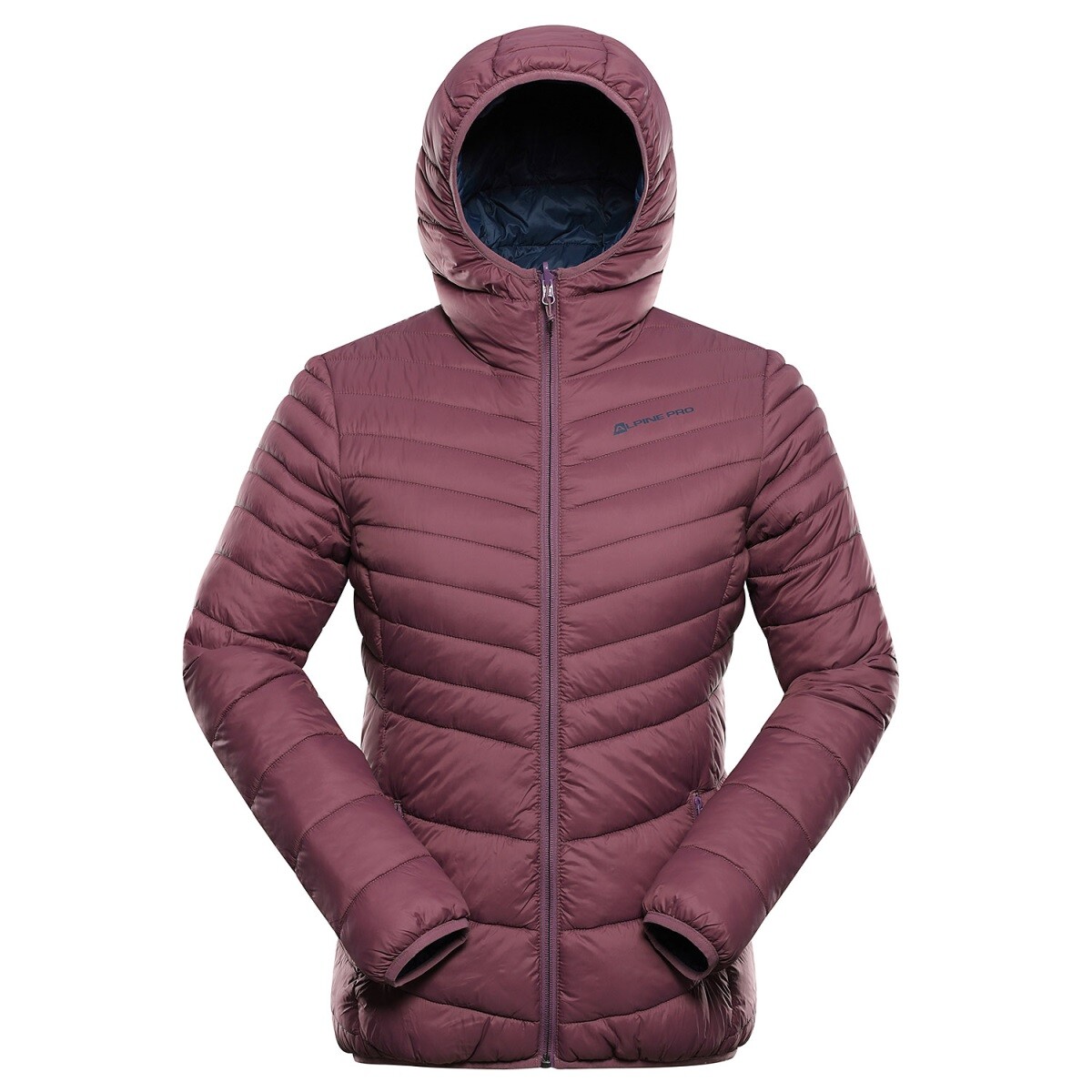 Dámská oboustranná bunda hi-therm alpine pro eroma fialová xs