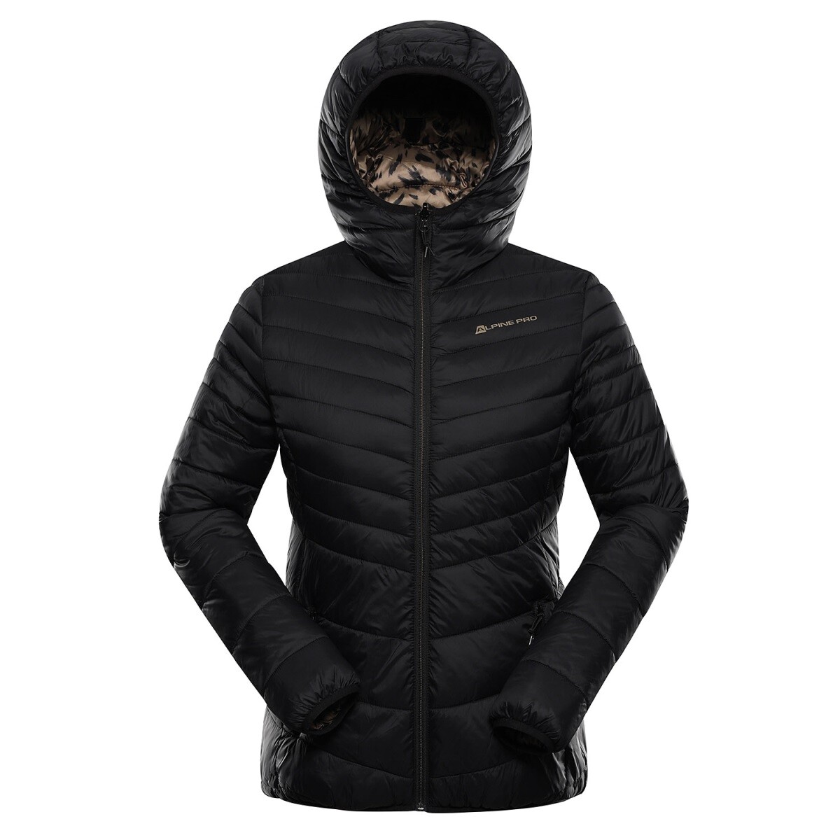Dámská oboustranná bunda hi-therm alpine pro eroma černá xs