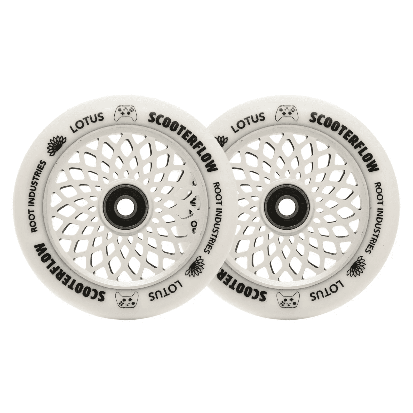 Root Industries Root - ScooterFlow 110mm - White - (2ks) - kolečka na freestyle koloběžku