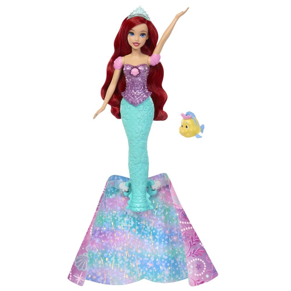 Mattel Disney Princess Panenka Ariel s proměnou JLK19