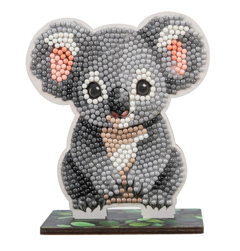 Diamantové malování postava koala - 1 ks