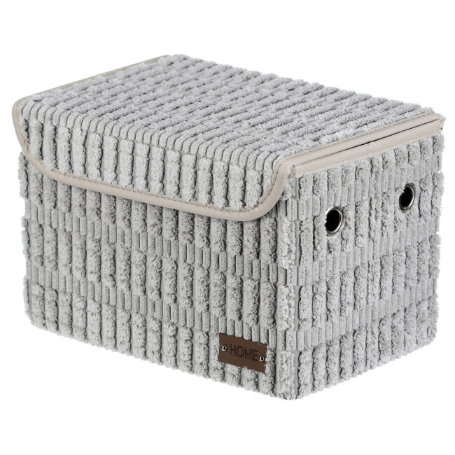 Prádelní koš šedý DT3026 GREY