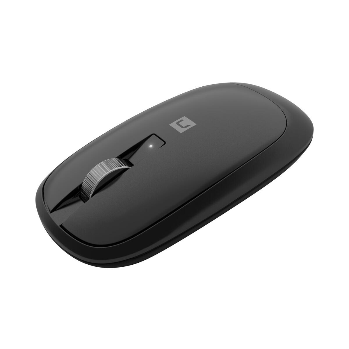 Myš bezdrátová Natec LARK/Kancelářská/Blue Sense/4 000 DPI/USB+BT/Černá NMY-2335