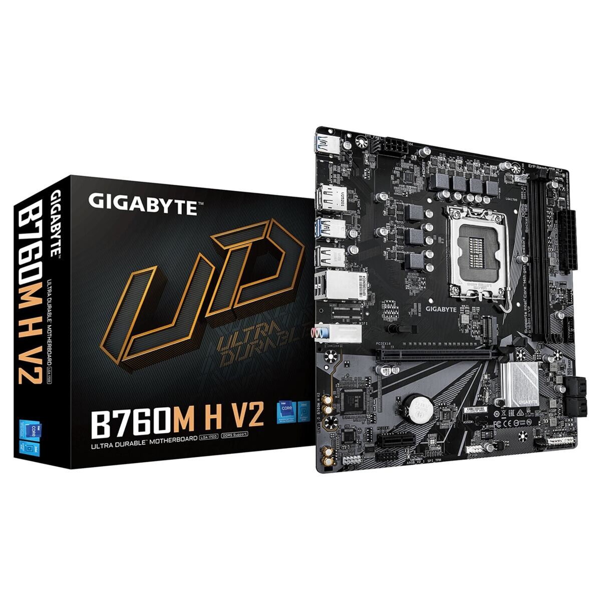 GIGABYTE B760M H V2/LGA 1700/mATX B760M H V2