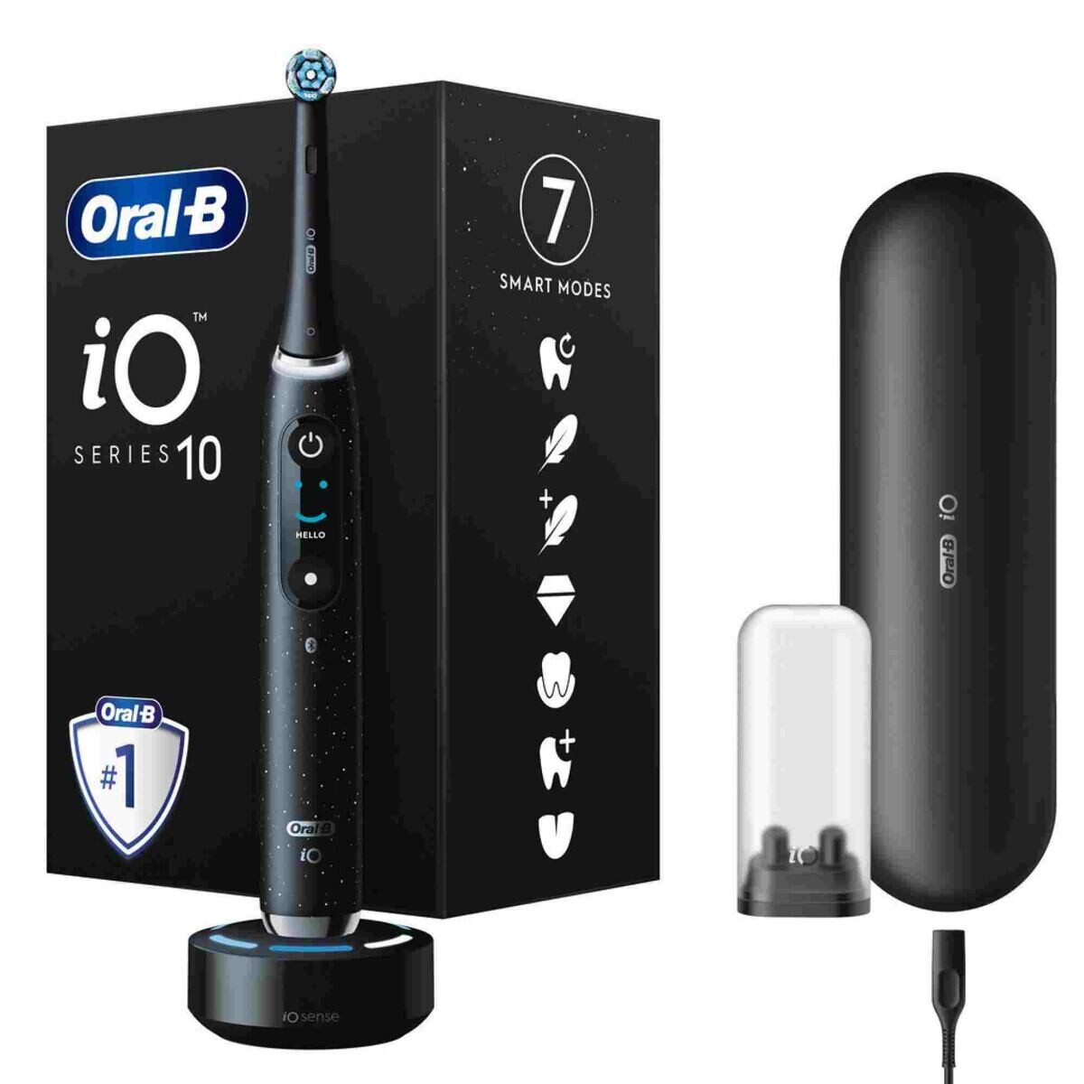 Oral-B iO Series 10 Cosmic Black Zubní kartáček iO Series 10 Cosmic