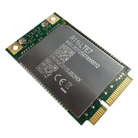MikroTik R11e-LTE7, miniPCIe CAT7 LTE karta R11e-LTE7