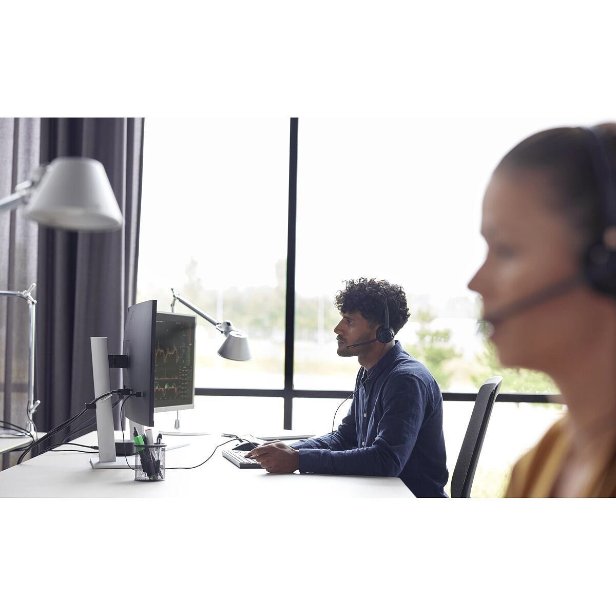 HP Poly Headset EncorePro 320 Monaural USB-C USBC (767F9AA) 767F9AA