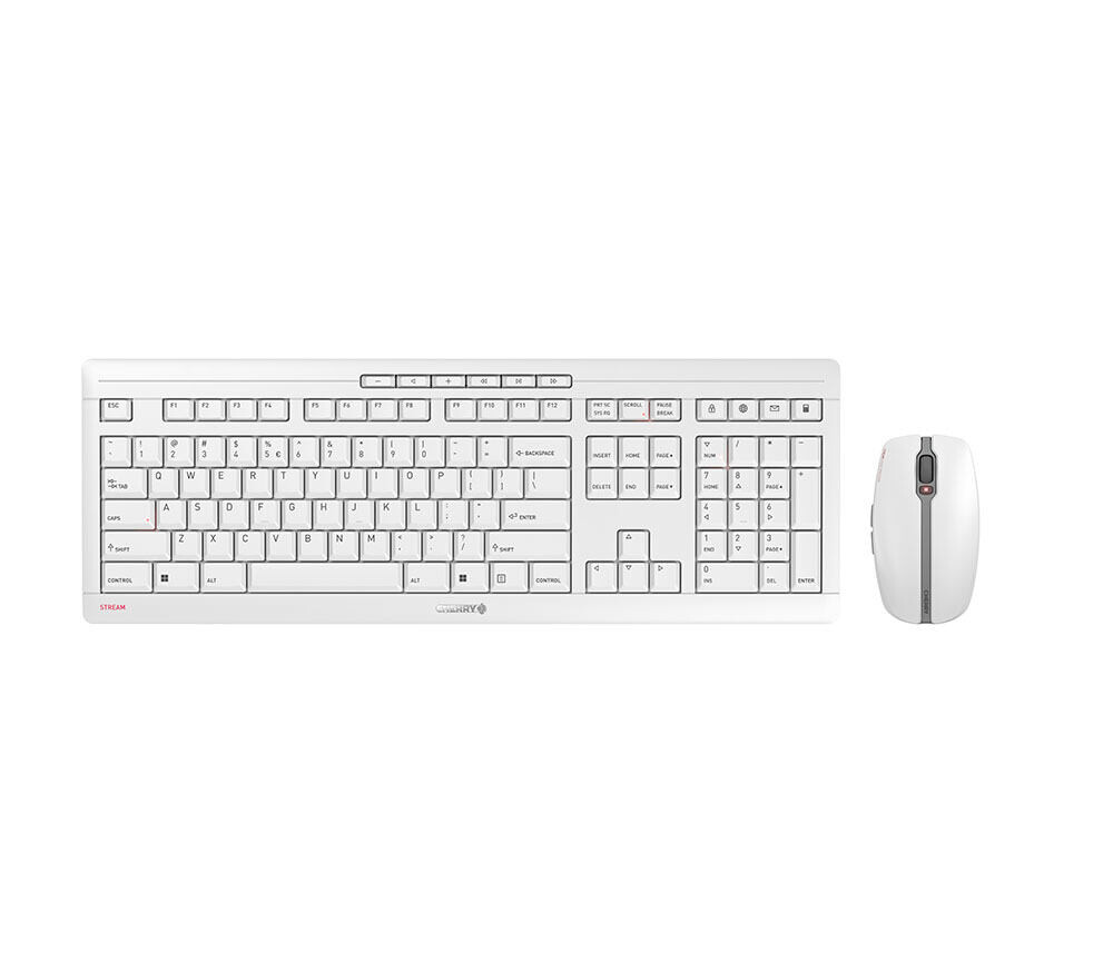 Cherry STREAM DESKTOP RECHARGE Tastatur-und-Maus-Set TastaturundMausSet (JD-8560EU-0) JD-8560EU-0