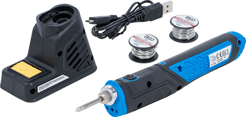 BGS technic Pájka 8 W s nabíjecí stanicí, 3,6 V, 1500 mAh, LED světlo - BGS 74485
