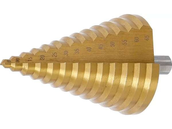 BGS Technic BGS 74433 Stupňovitý vrták pr. 6 ÷ 65 mm TiN