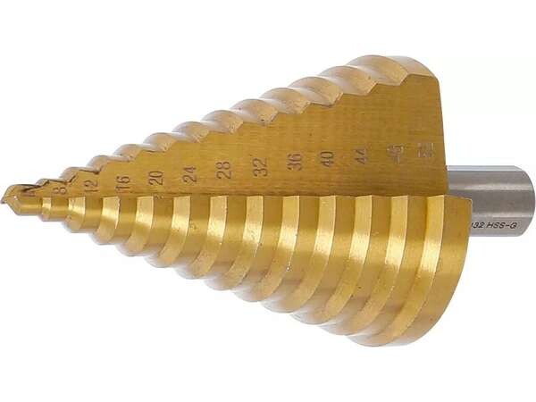 BGS Technic BGS 74432 Stupňovitý vrták pr. 6 ÷ 52 mm TiN