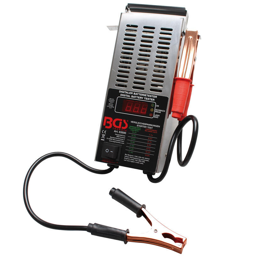 BGS technic Tester autobaterie - zátěžový BGS1063500 Digitální (BGS1063500)