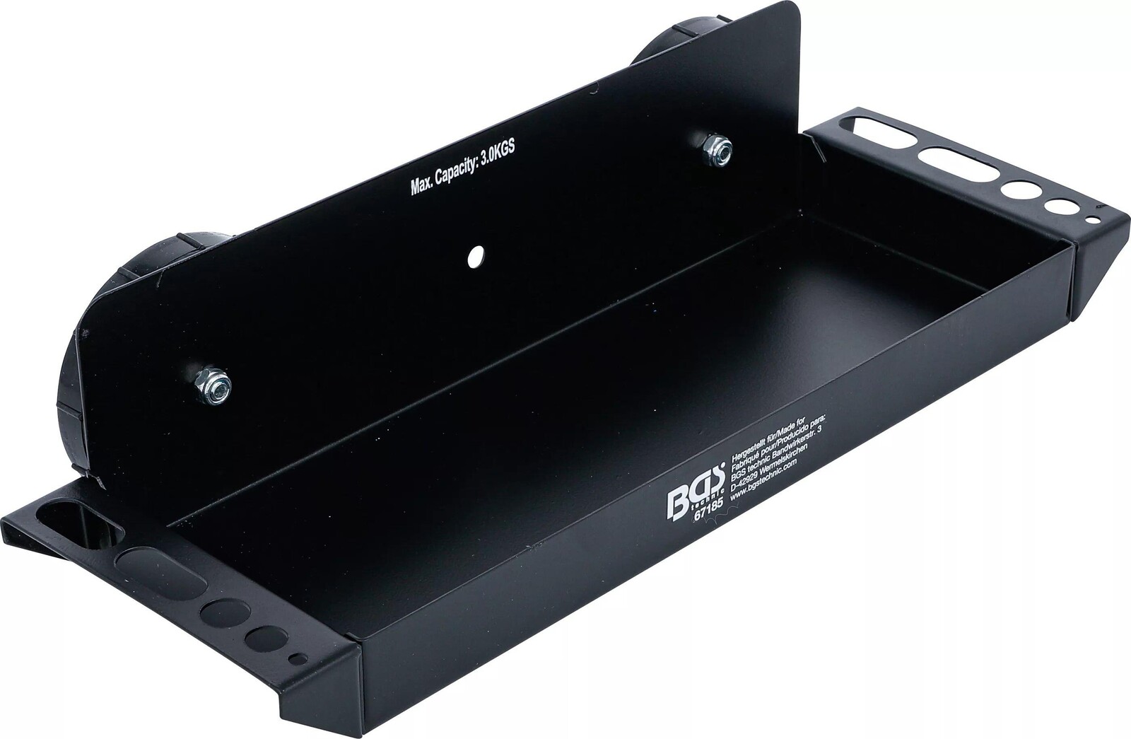 BGS technic Magnetická úložná přihrádka BGS1067185 s bočním držákem na šroubovák (BGS1067185)