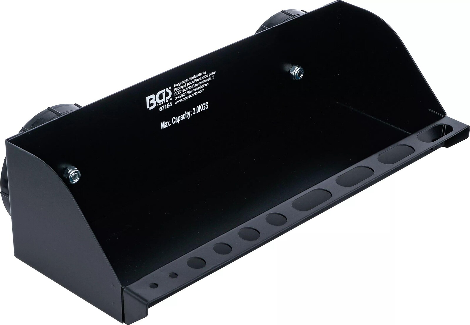 BGS technic Magnetická úložná přihrádka BGS1067184 s držákem na šroubovák (BGS1067184)