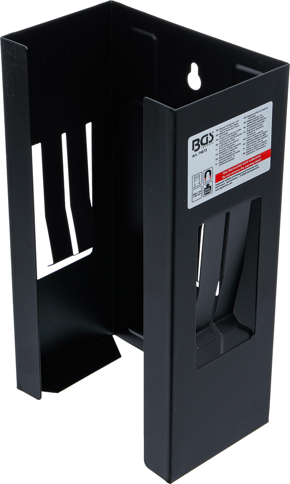 BGS technic Magnetický držák BGS 74673 pro zásobník na rukavice a kapesníky 253 x 143 x 95 mm (BGS1074