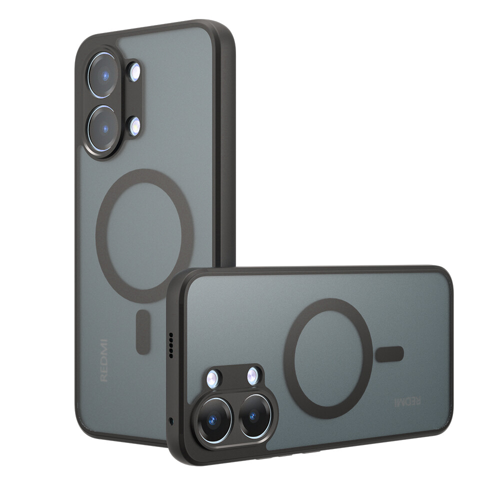 Kryt Techsuit PureFrost MagSafe pro Xiaomi Poco X8 Pro Max černý