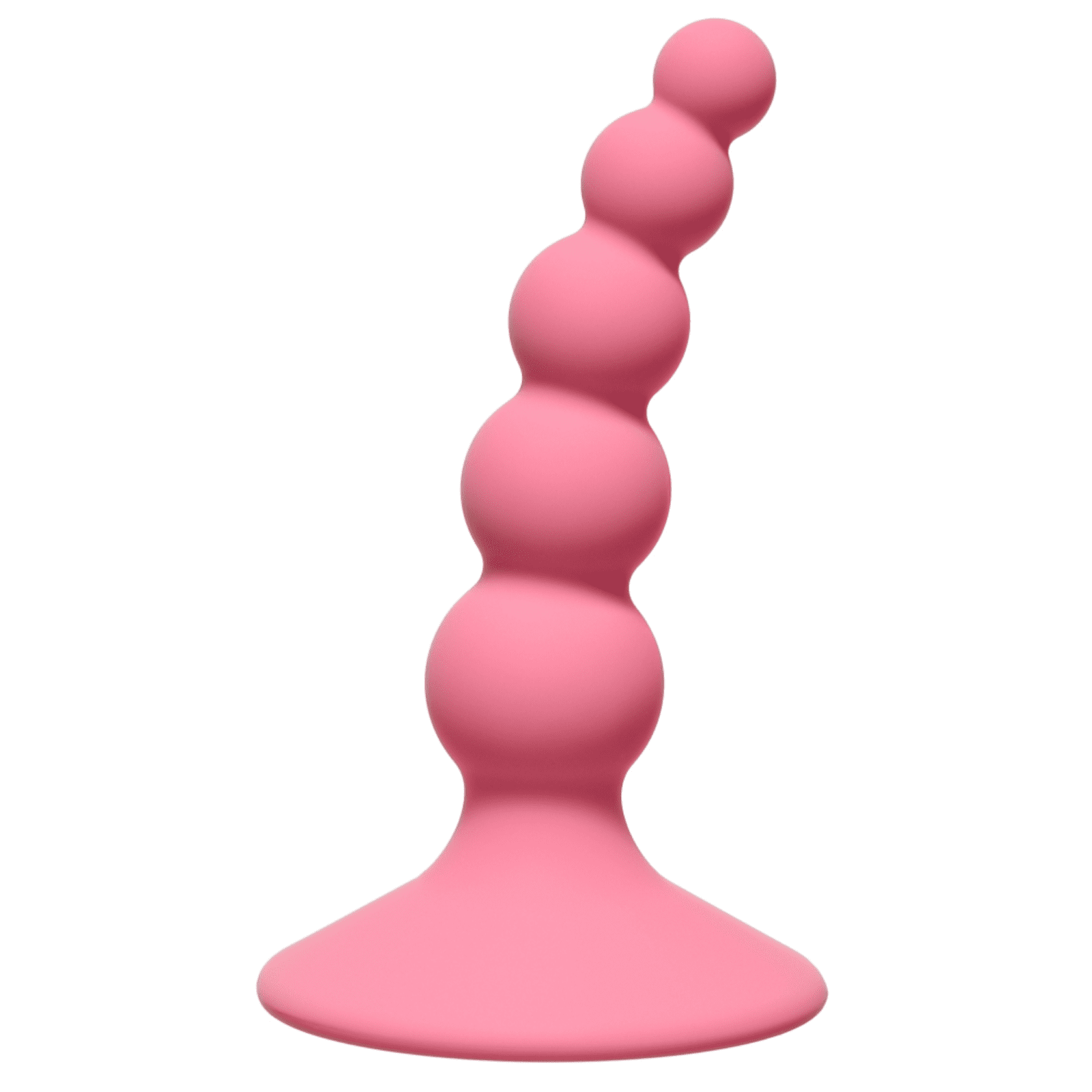 LOLA GAMES  Anální kuličky Ribbed Plug Pink