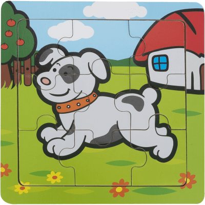 BABU - Edukativní puzzle - Pes