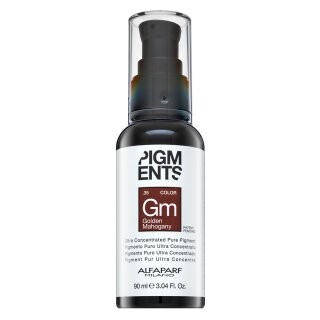 Alfaparf Milano Pigments Color koncentrované kapky s barevnými pigmenty Golden Mahagony 90 ml