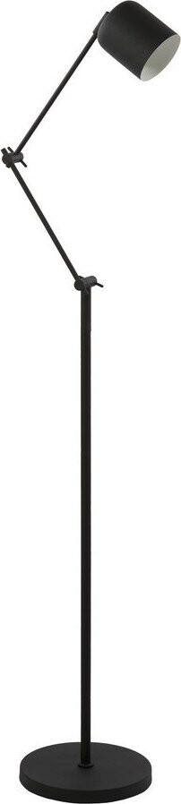 Černá stmívatelná stojací lampa (výška 150 cm) Rijeka – Light & Living