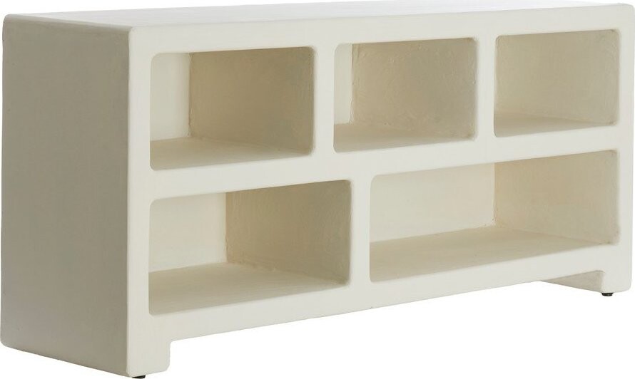 Krémový regál 140x60x35 cm Nahua – Light & Living