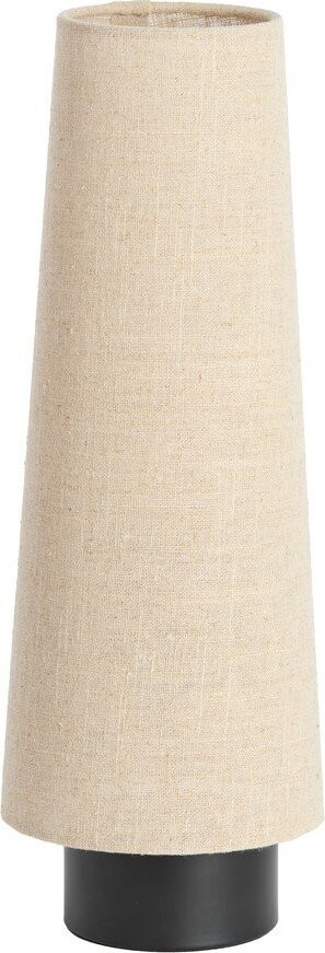 Béžová kovová stolní lampa s textilním stínidlem (výška 42 cm) Howie – Light & Living