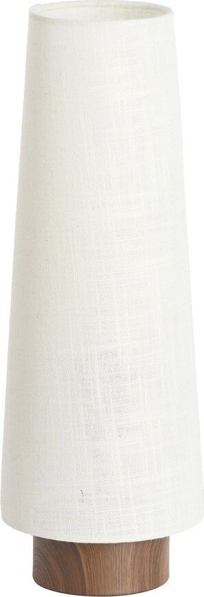 Krémová kovová stolní lampa s textilním stínidlem (výška 42 cm) Howie – Light & Living