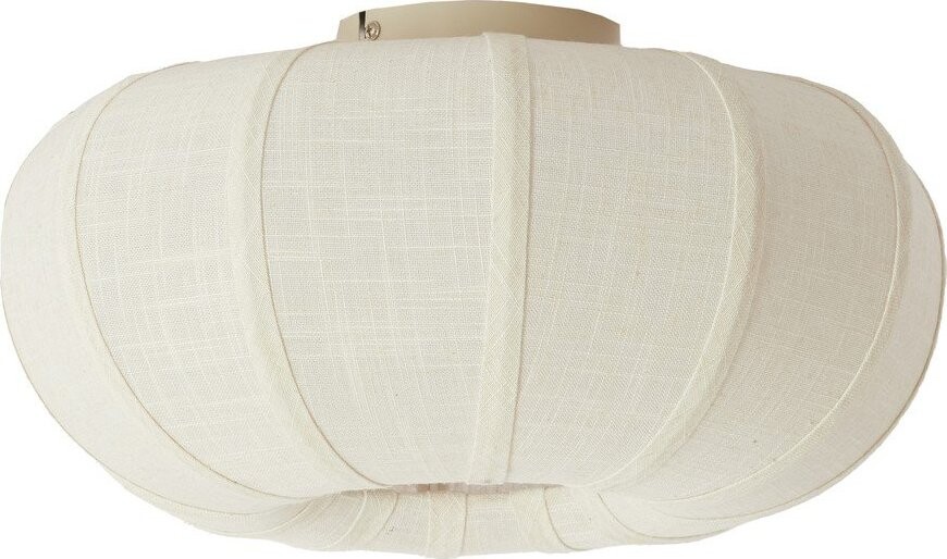 Krémové stropní svítidlo s textilním stínidlem ø 40 cm Zosia – Light & Living