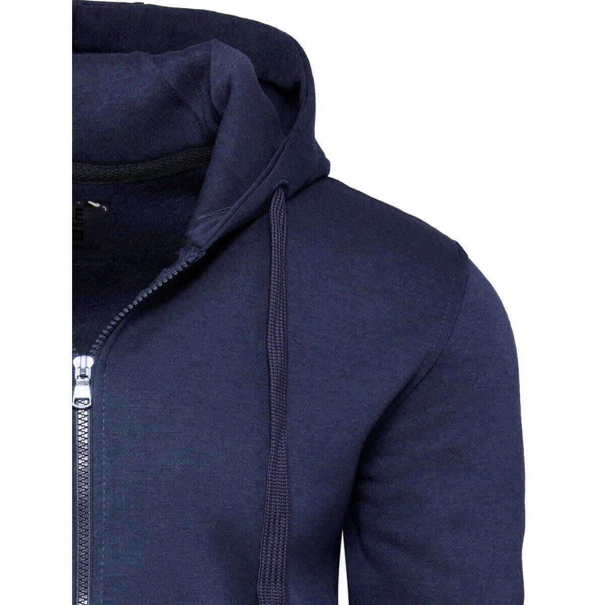 Recea  Pánská mikina na zip Peachwing navy  Tmavě modrá