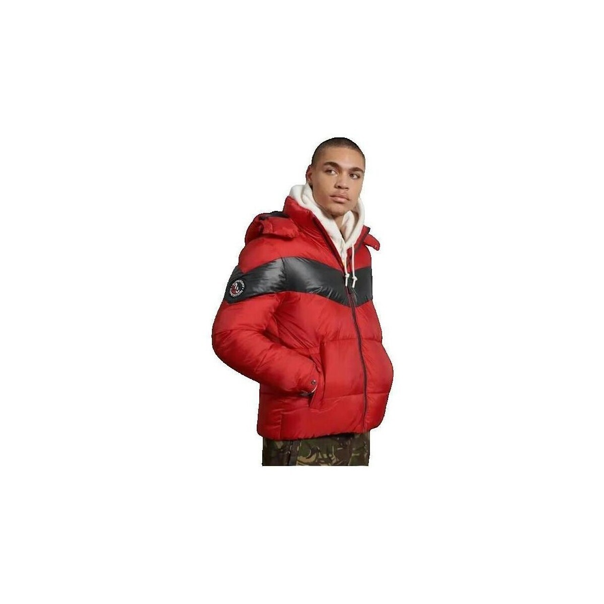 Superdry  Stratus Padded  Červená
