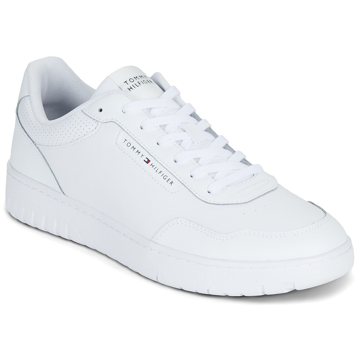 Tommy Hilfiger  TH BASKET CORE LEATHER  Bílá