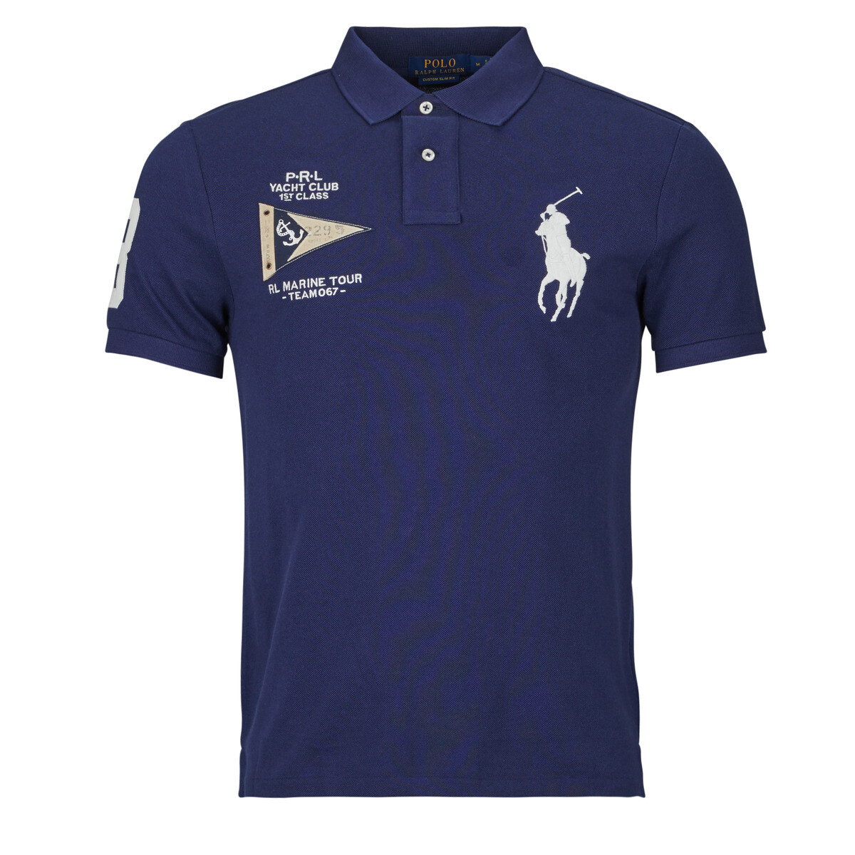 Polo Ralph Lauren  Polo Big Pony Custom Slim Fit  Tmavě modrá