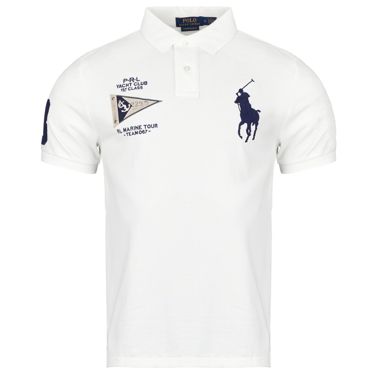 Polo Ralph Lauren  Polo Big Pony Custom Slim Fit  Béžová