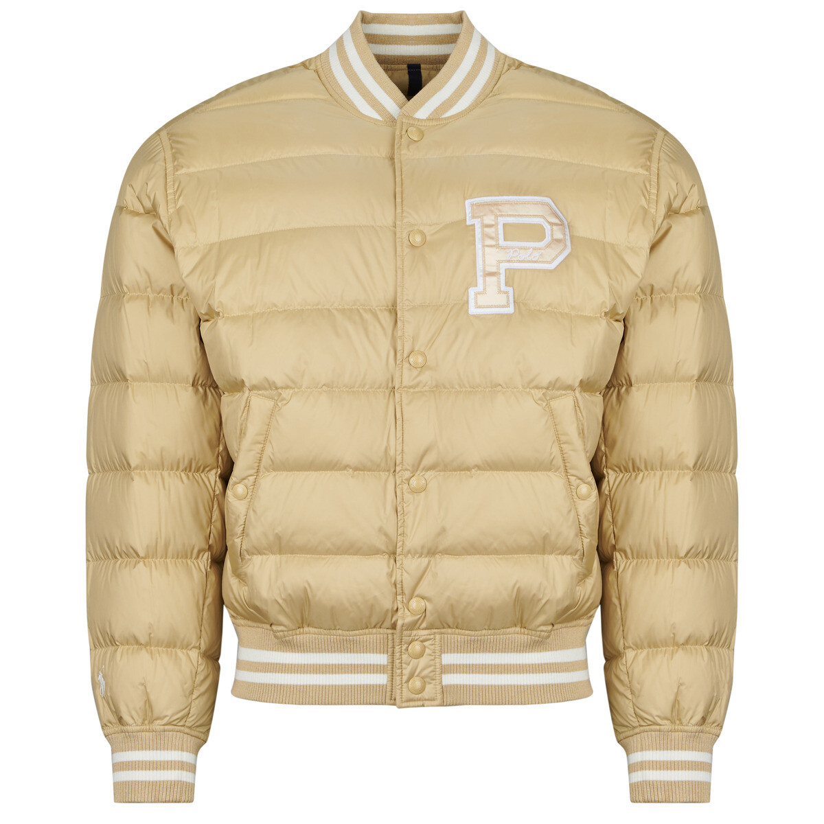 Polo Ralph Lauren  BOMBER MATELASSE EN PLUME  Béžová