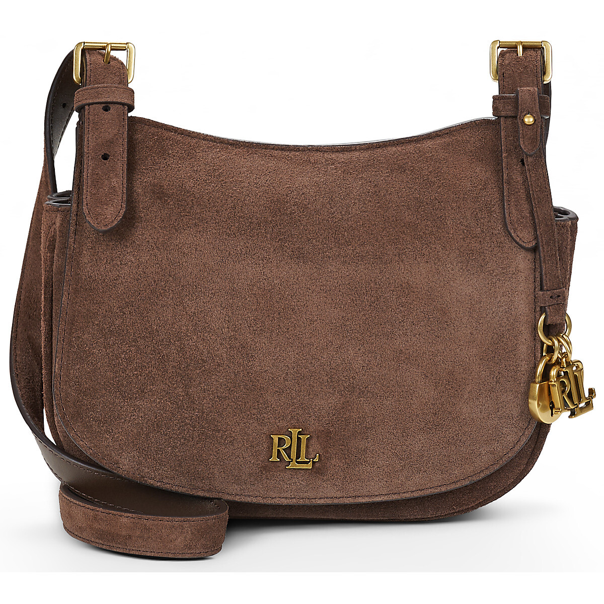 Lauren Ralph Lauren  MARCY CROSSBODY MEDIUM  Hnědá