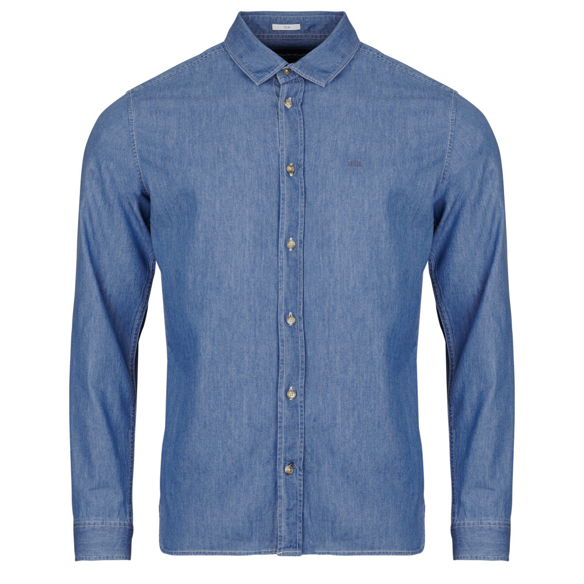 Pepe jeans  ABEL CLASSIC SLIM SHIRT  Modrá