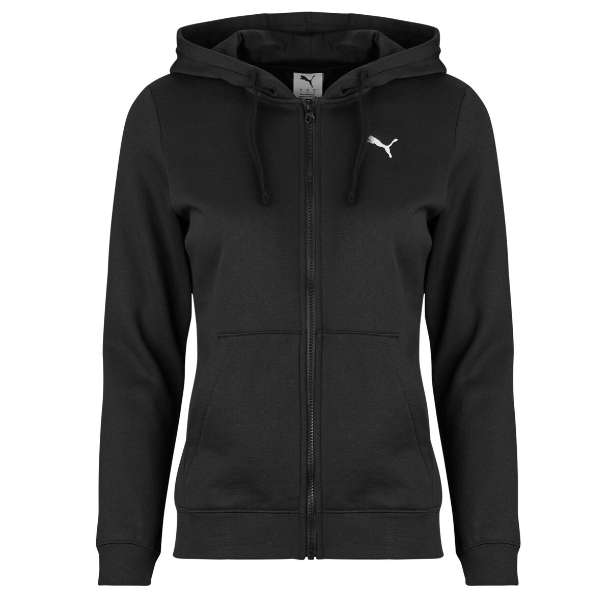 Puma  ESS Full-Zip Hoodie FL  Černá