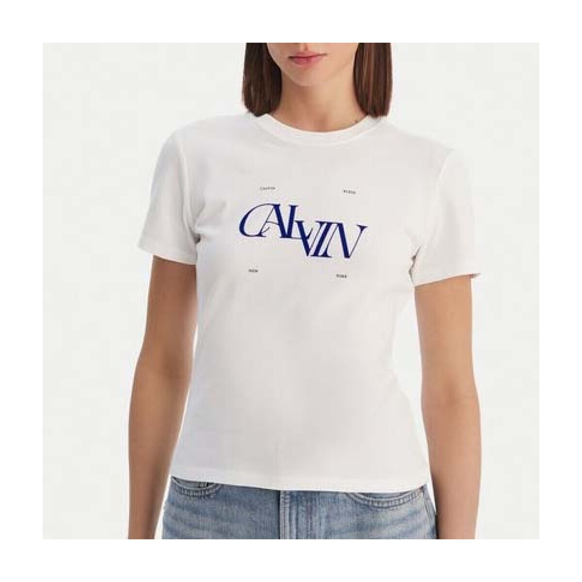 Calvin Klein Jeans  Lv047f808g  Bílá